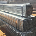 2x4 4x4 tubería de acero rectangular pre galvanizada y tubo de tubería cuadrada tubo de acero galvanizado de agua Tamaño del tamaño de la tubería para la puerta de acero marco de puerta de acero